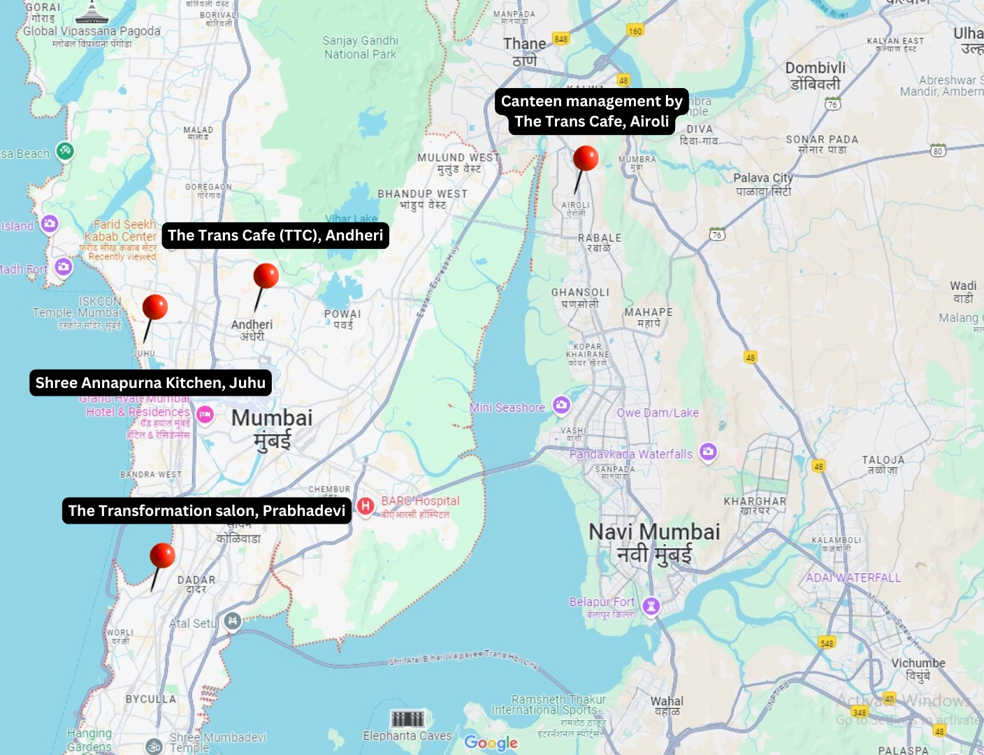 PBNF Map