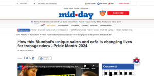 How this Mumbai’s unique salon and cafe is changing lives for transgenders - Pride Month 2024